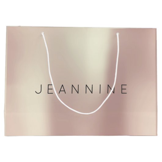 Jeannie Roos Gold Blush Parly Minimal Gift Groot Cadeauzakje (Achterkant)