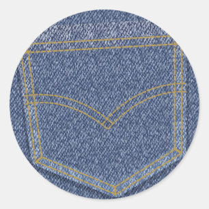 Jeans2 Ronde Sticker