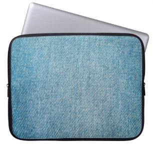 Jeans achtergrond. Perspectief en uitzicht sluiten Laptop Sleeve