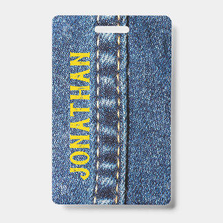 Jeans Bagage Label / Badge