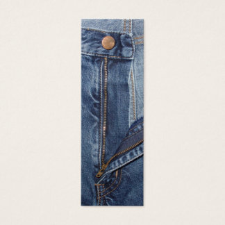 Jeans Bladwijzer Mini Visitekaartjes