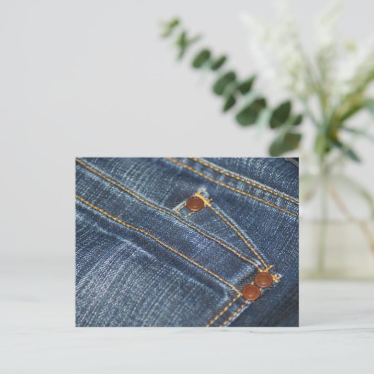 Jeans Briefkaart (Staand voorkant)
