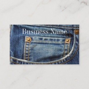 Jeans Business/Profile Card Visitekaartje