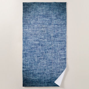 Jeans Cotton Texture Strandlaken