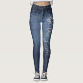 Jeans | De lichte multifunctionele Leggings zijn (Voorkant)