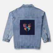 jeans denim jacket (Achterkant)