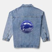 jeans denim jacket (Achterkant)