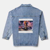 jeans denim jacket (Achterkant)