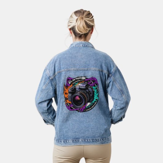 jeans denim jacket (Model)