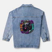 jeans denim jacket (Achterkant)