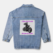 jeans denim jacket (Achterkant)
