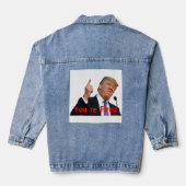 jeans denim jacket (Achterkant)