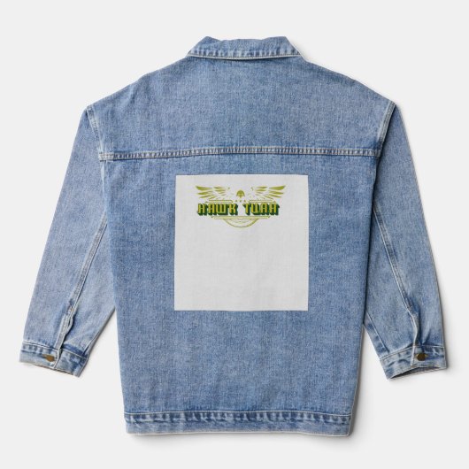 jeans denim jacket (Achterkant)