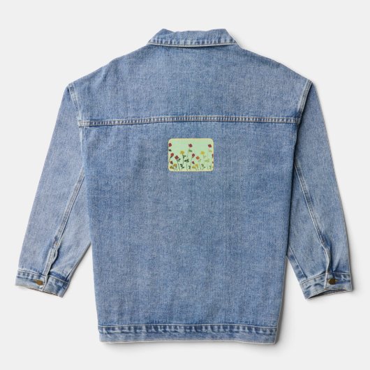 jeans denim jacket (Achterkant)