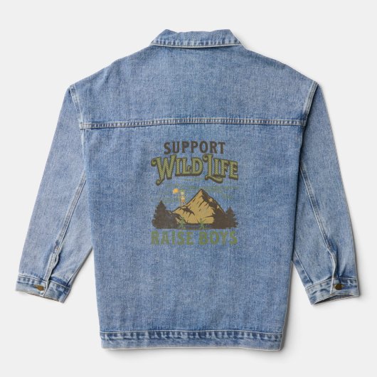 jeans denim jacket (Achterkant)