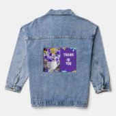 jeans denim jacket (Achterkant)