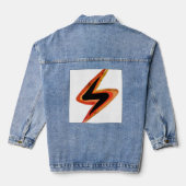 jeans denim jacket (Achterkant)