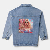 jeans denim jacket (Achterkant)