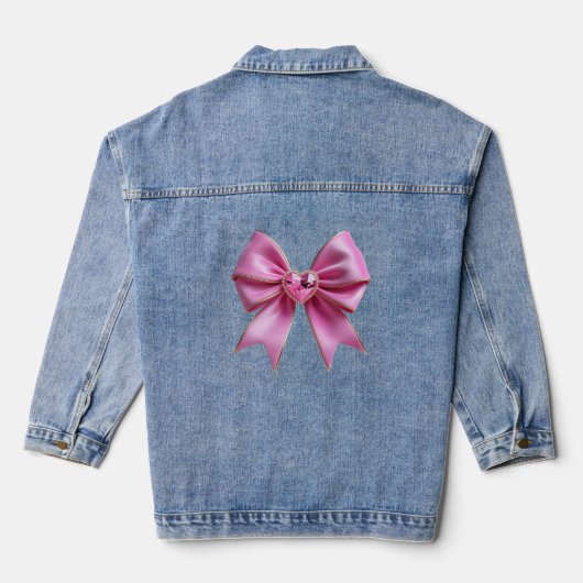 jeans denim jacket (Achterkant)