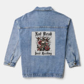 jeans denim jacket (Achterkant)