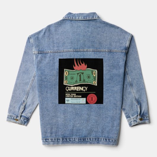 jeans denim jacket (Achterkant)