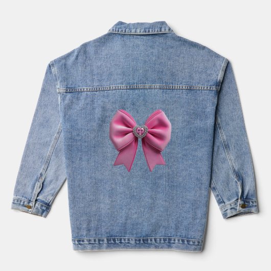 jeans denim jacket (Achterkant)