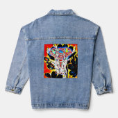 jeans denim jacket (Achterkant)