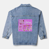 jeans denim jacket (Achterkant)