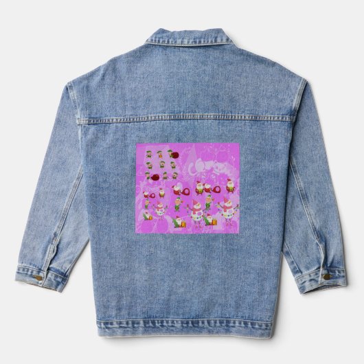 jeans denim jacket (Achterkant)