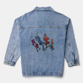 jeans denim jacket (Achterkant)