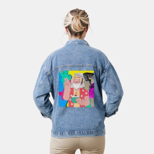 jeans denim jacket (Model)