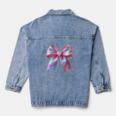 jeans denim jacket (Achterkant)