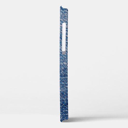 Jeans fabric denim structuur blauw Case-Mate iPhone case (Achterkant / Links)