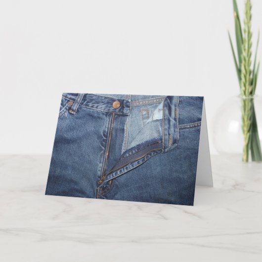 Jeans Greeting Card Kaart (Voorkant)