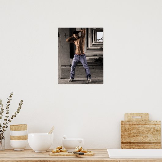 Jeans in Cavern Poster (Keuken)