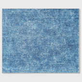 Jeans in zure was blauw. Denim-achtergrond, textuu Cadeaupapier (Vlak)