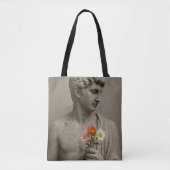 jeans jacket tote bag (Voorkant)