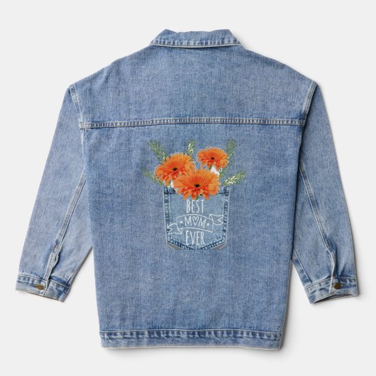 Jeans jas denim jacket (Achterkant)