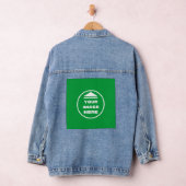 Jeans jas - gepersonaliseerd - Afbeelding / tekst  Denim Jacket (Hangar)