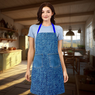 Jeans Jeans ziet er leuk uit in zakken Schort