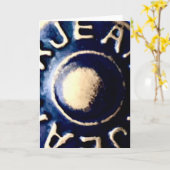 Jean's knop kaart (Gele Bloem)