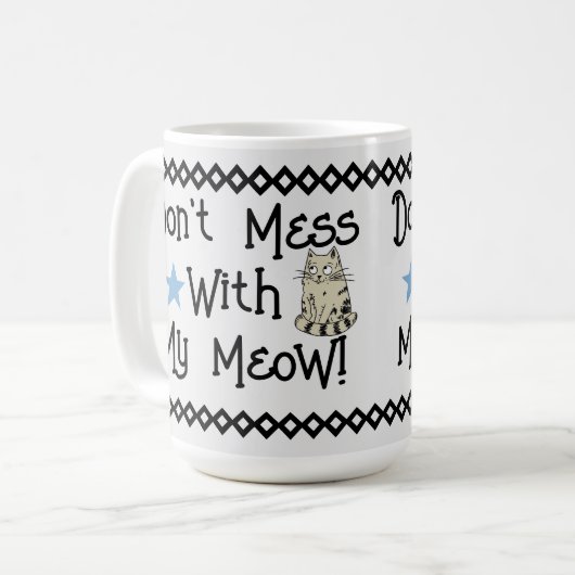 jeans koffiemok (Voorkant links)