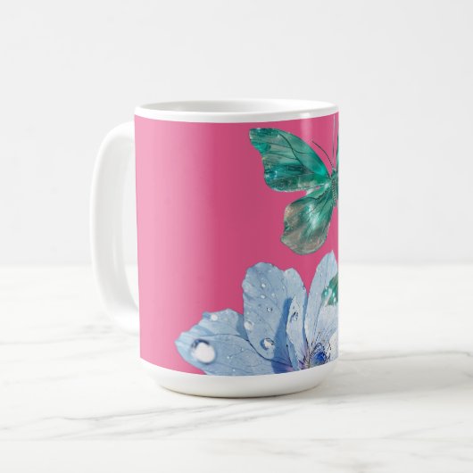 jeans koffiemok (Voorkant links)