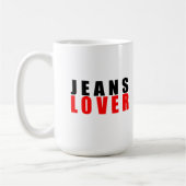 Jeans liefhebber koffiemok (Links)
