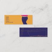 Jeans - Skinny Mini Visitekaartje (Voorkant / Achterkant)