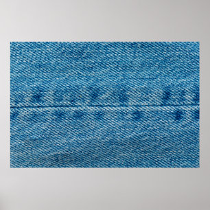 Jeans sluiten de achtergrond dicht. Denim naakt. B Poster