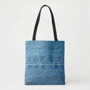 Jeans sluiten de achtergrond dicht. Denim naakt. B Tote Bag