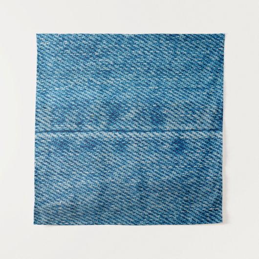 Jeans sluiten de achtergrond dicht. Denim naakt. B Wandkleed (Voorkant)