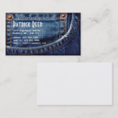 Jeans - Stijl C Visitekaartje (Voorkant / Achterkant)