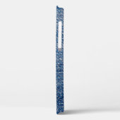 Jeans stof denim structuur blauw Case-Mate iPhone case (Achterkant / Links)